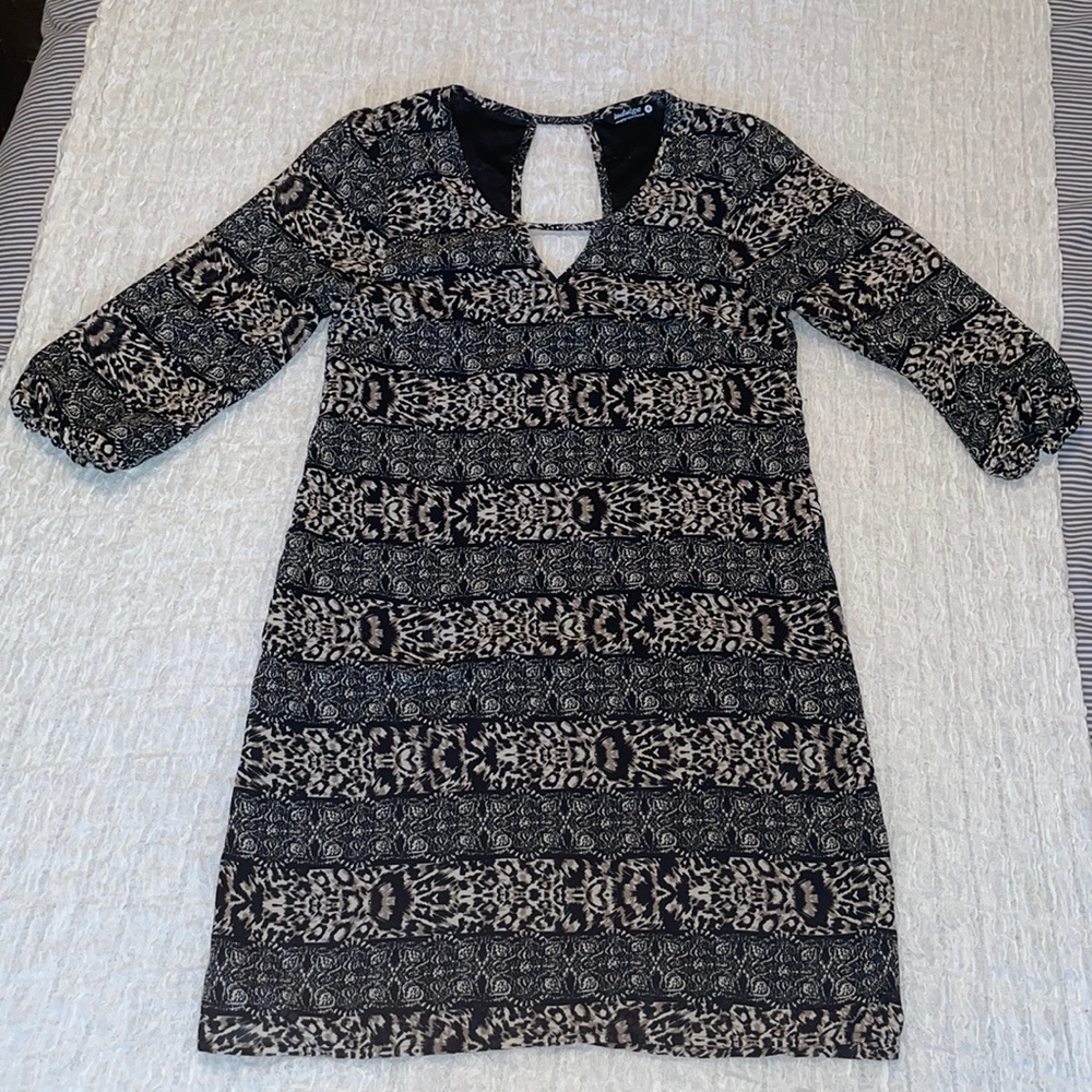 Fun animal print dress